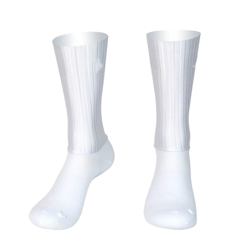 Sock Garter Men - Летние противоскользящие носки Aero Cycling, силиконовые