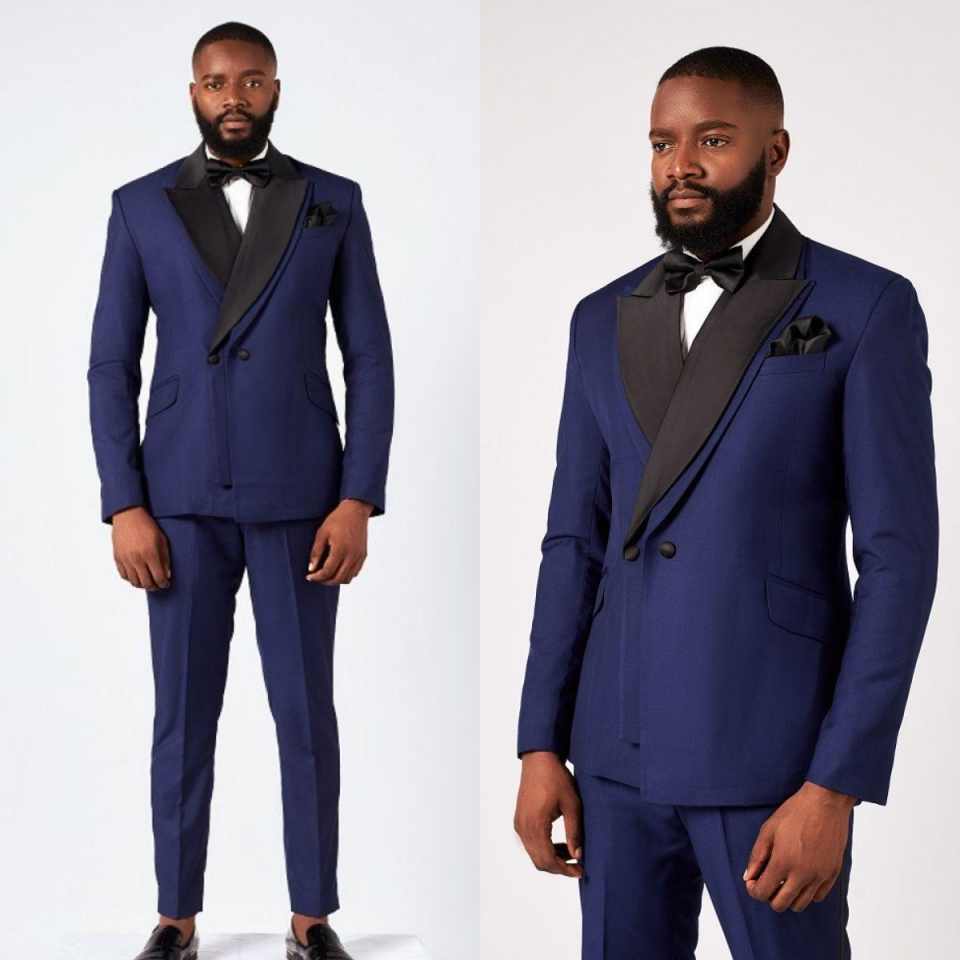 Men Formal Wear Modern - Формальные свадебные смокинги с острыми лацканами,