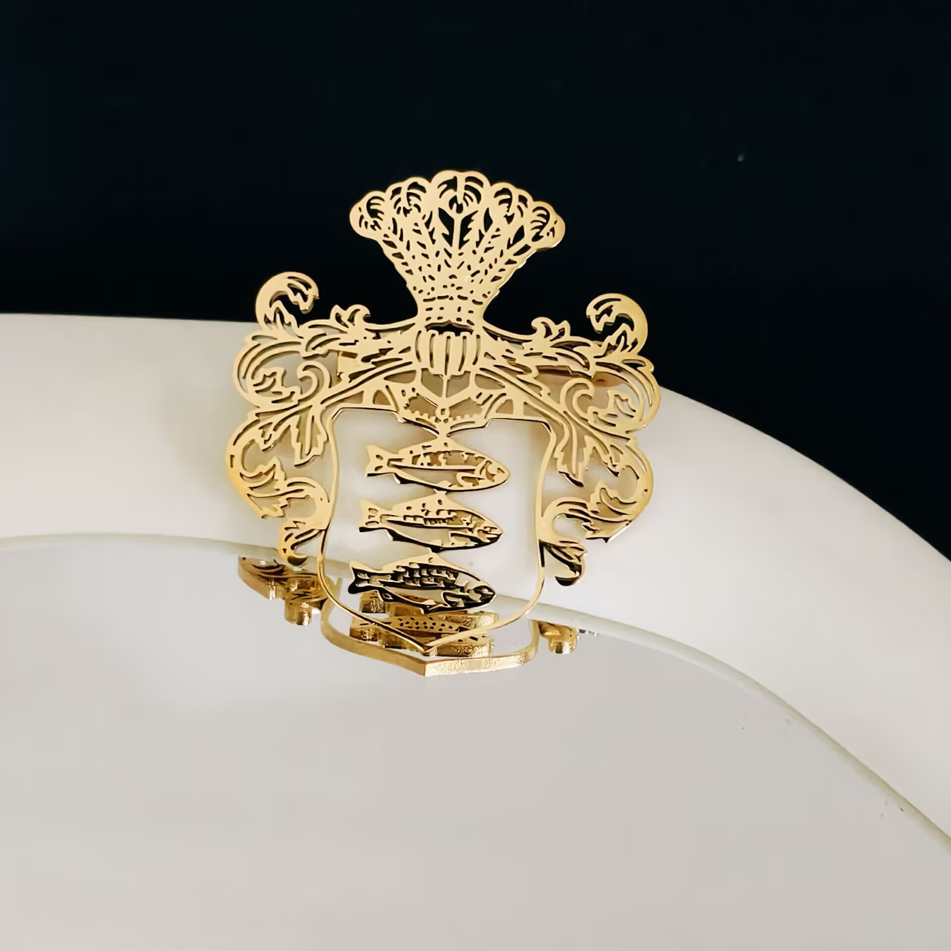 Tuxedo Lapel Pin - Индивидуальная брошь из нержавеющей стали, значок