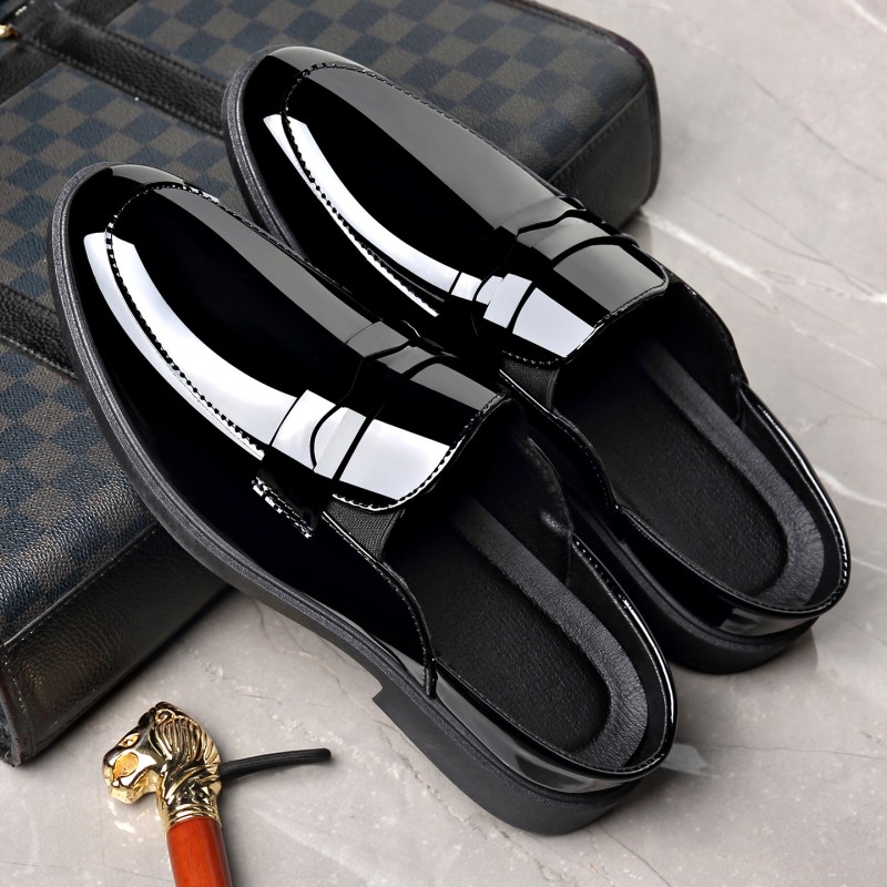 Мужские черные мюли из лакиров – обзор и цена Formal Men Daily Wear Footwear