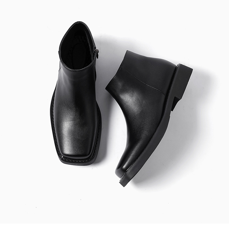 Роскошные модные черные мужски – обзор и цена Men Formal Wear With Boots