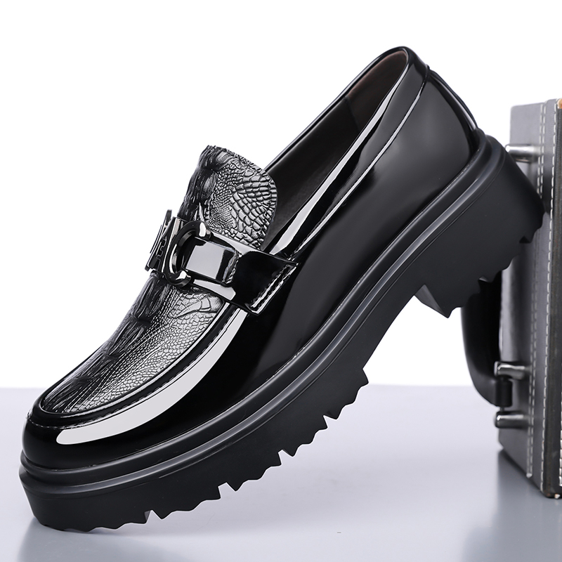 Мужские кожаные туфли в британ – обзор и цена Formal Men Daily Wear Footwear