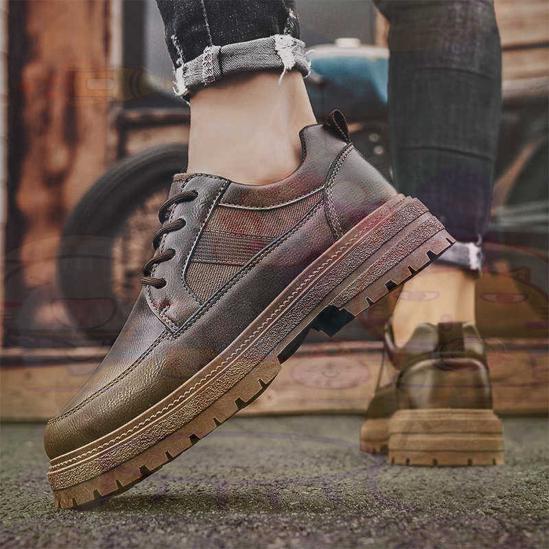 Темные модные кроссовки из нат – обзор и цена Formal Men Daily Wear Footwear