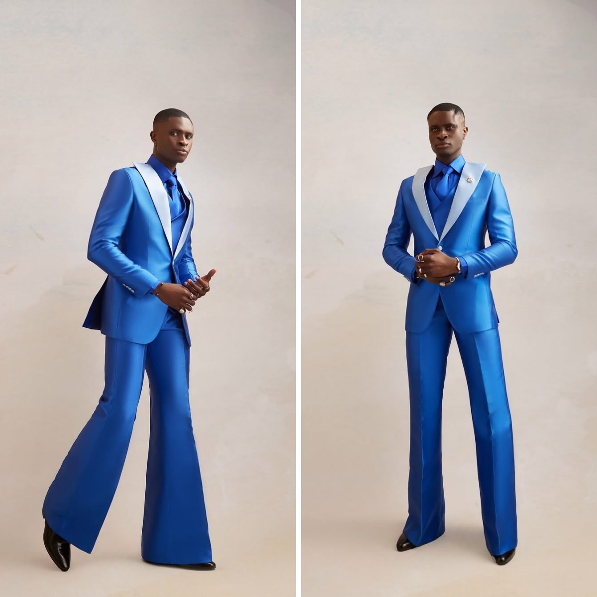 Атласный мужской костюм, компл – обзор и цена Men Formal Wear Modern