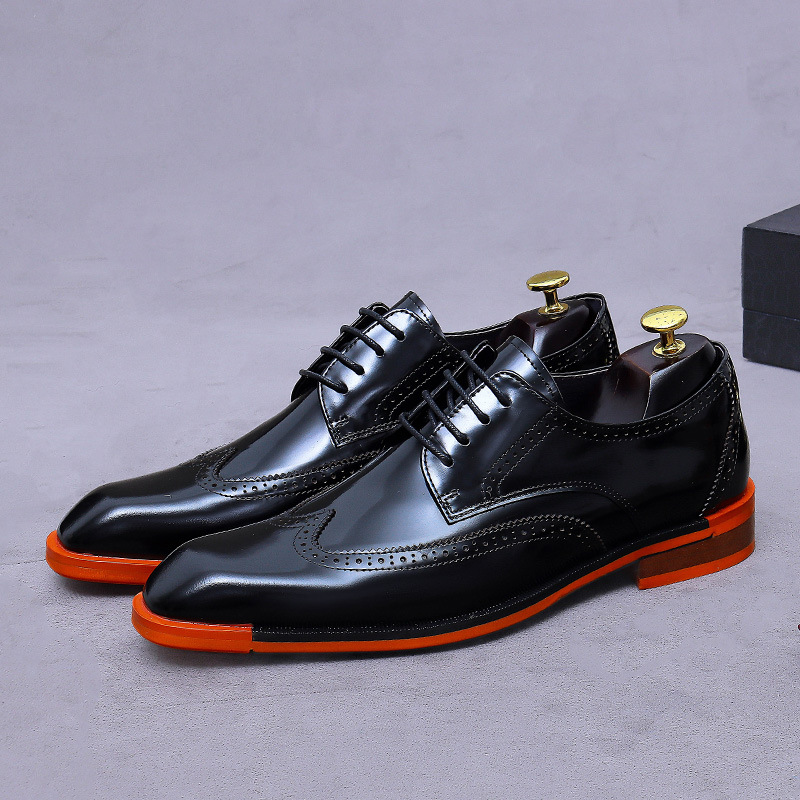 Мужские туфли-оксфорды из нату – обзор и цена Formal Men Daily Wear Footwear