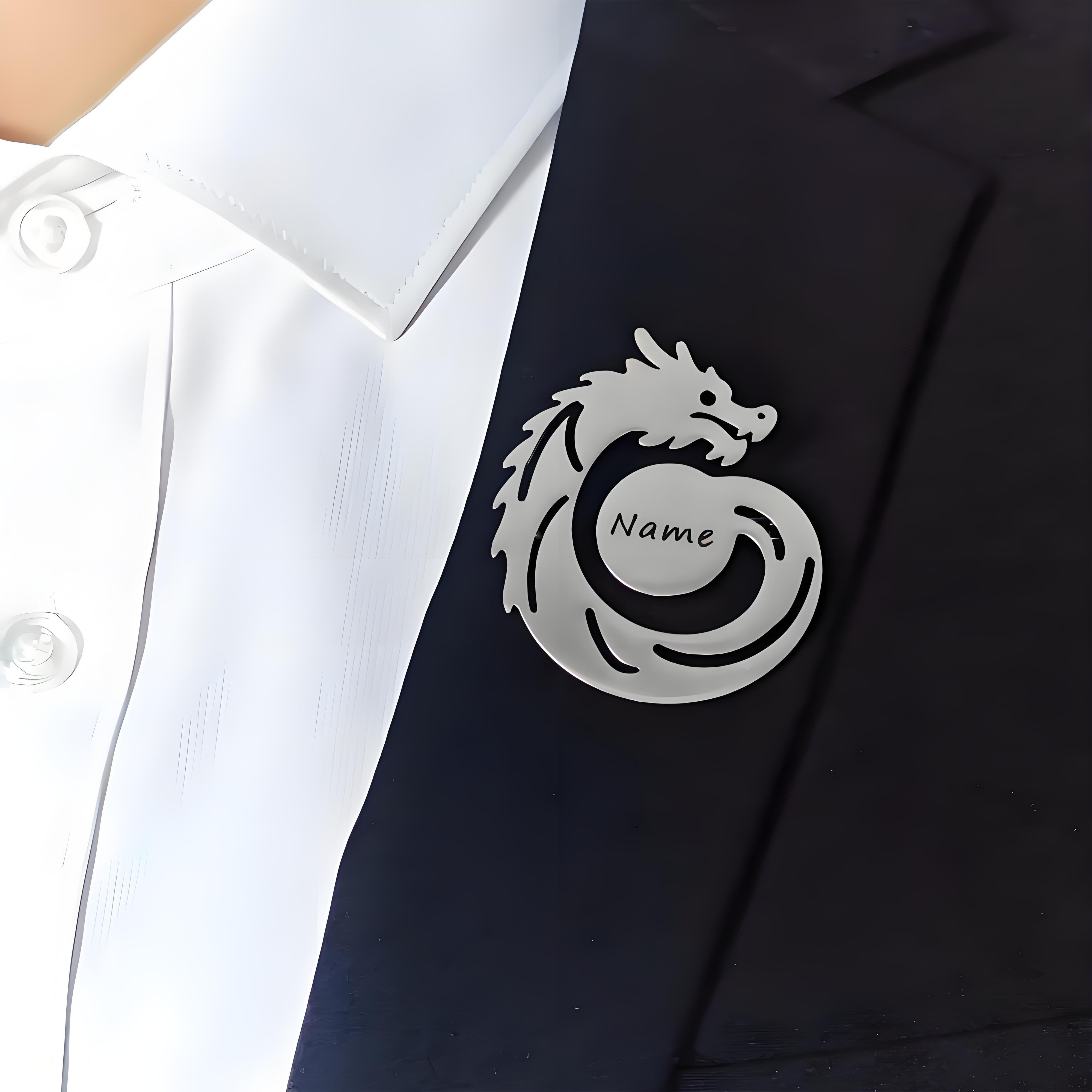 Брошь-дракон с индивидуальным  – обзор и цена Men Formal Wear Names