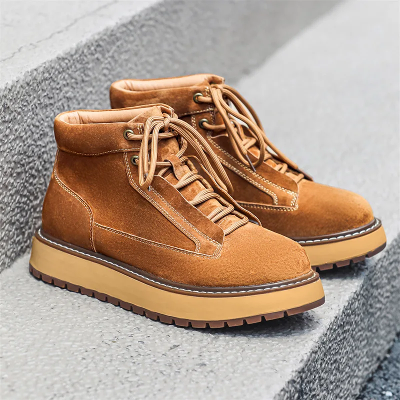 Новая осенне-зимняя обувь ручн – обзор и цена Men Formal Wear With Boots