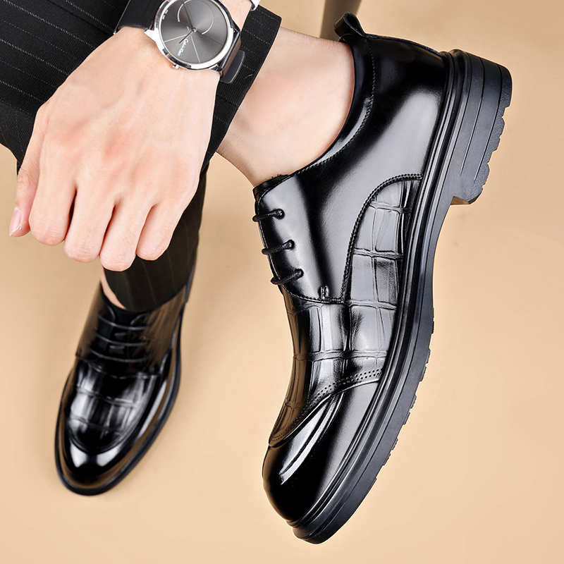 Премиальные мужские деловые ко – обзор и цена Formal Men Daily Wear Footwear