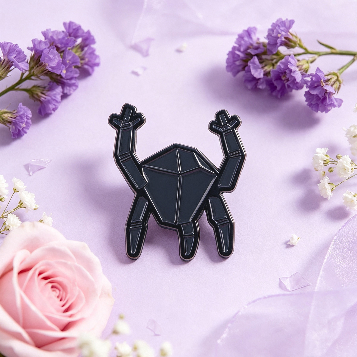 Брошь-робот для одежды, женски – обзор и цена Tuxedo Lapel Pin