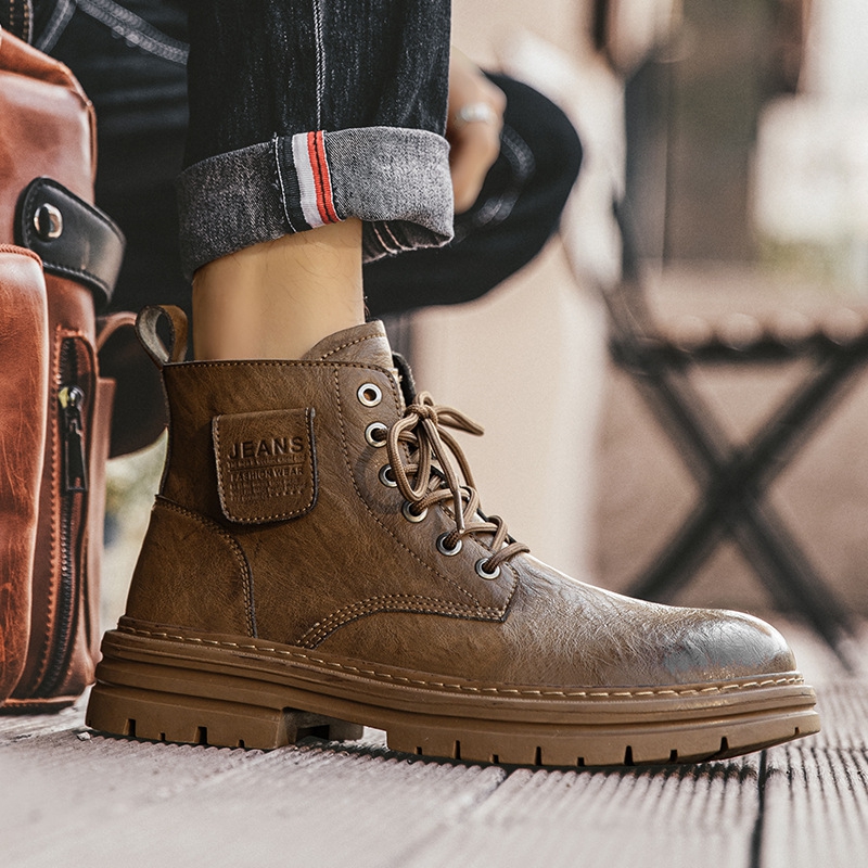 Теплые мужские ботинки для осе – обзор и цена Men Formal Wear With Boots